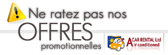 Ne ratez pas nos offres promotionnelles